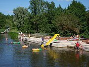 Flussfreibad Wörnitz in Oettingen