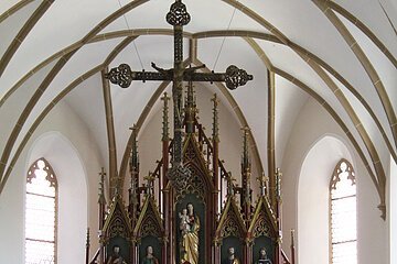 Hauptaltar, St. Sebastian,  Oettingen