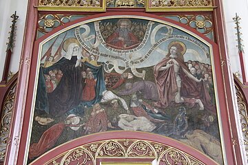 Detail, St. Sebastian, Oettingen