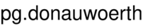 pg.donauwoerth